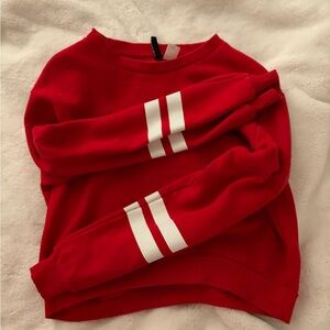 H&M Divided Red Top